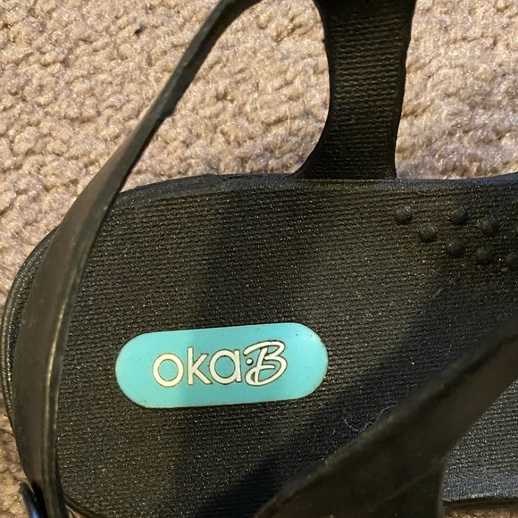 Oka B. Carson Licorice Womens Ankle Strap Size 6 - Picture 4 of 4